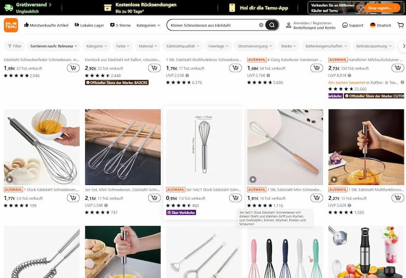 20€ Budget Was kann man auf Temu kaufen 5