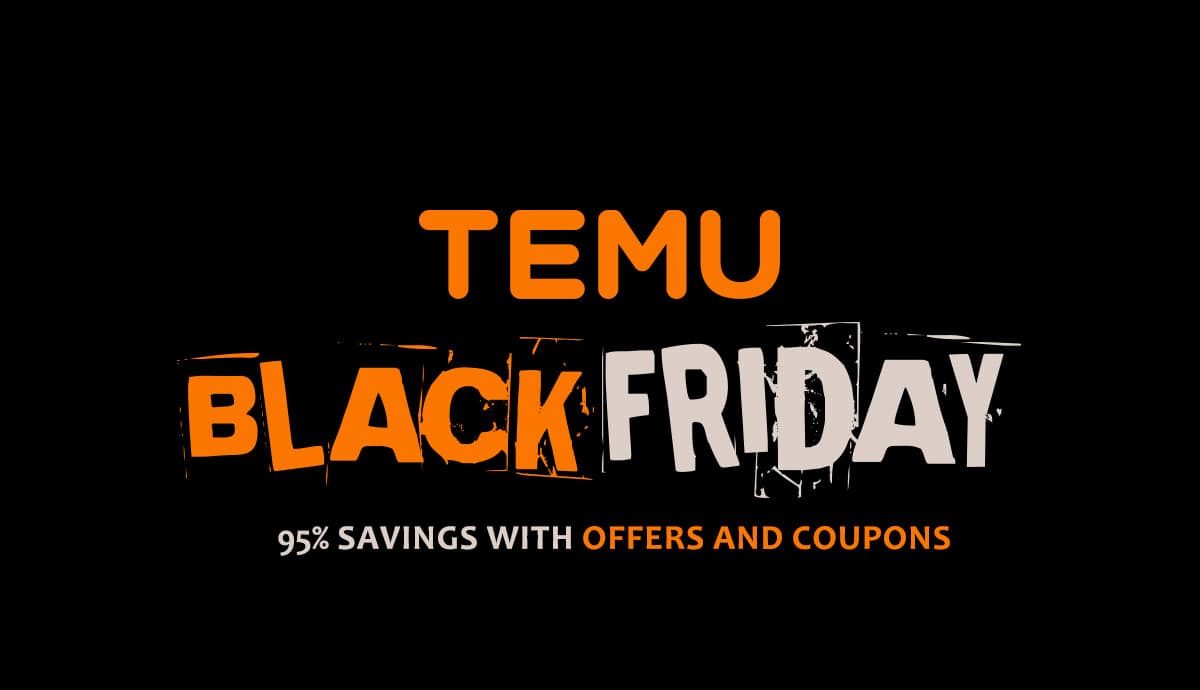 Black-Friday-Angebote auf Temu suchen: So sichern Sie sich die besten Deals
