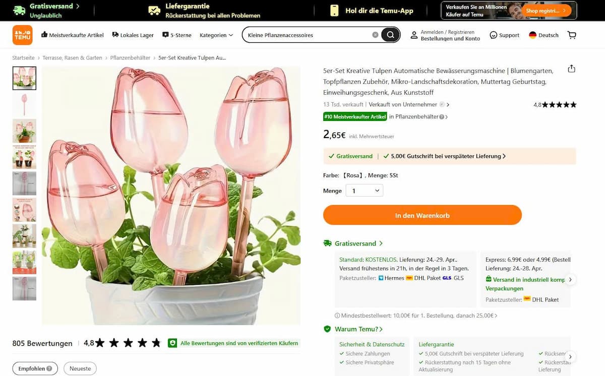 Die besten Schnäppchen unter 5€ auf Temu 2