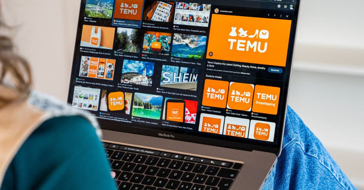 Kreditkartenbetrug im Zusammenhang mit Temu