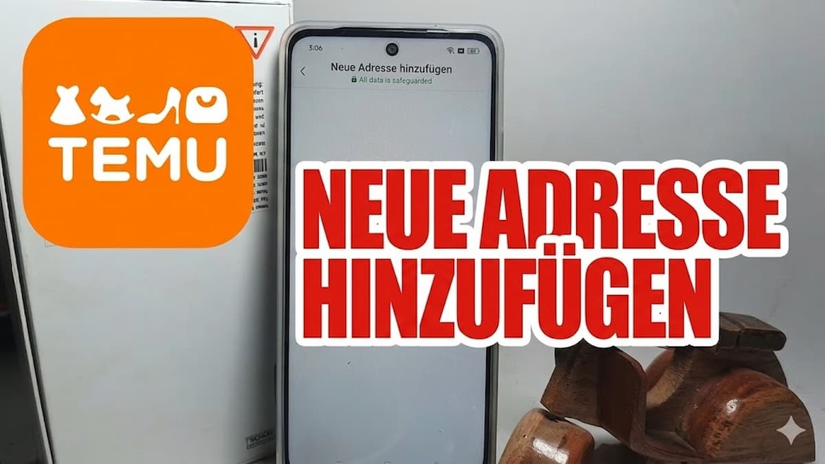Neue Adresse bei Temu hinzufügen: Schritt-für-Schritt Anleitung