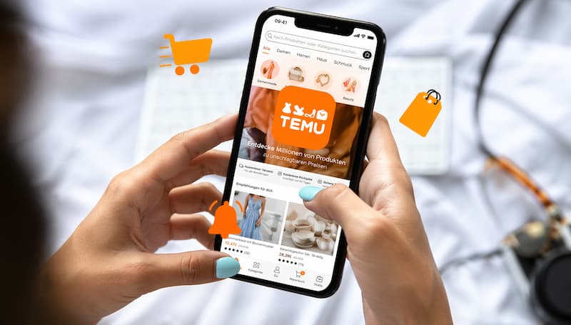 Neue Funktionen in der Temu App vorgestellt 1