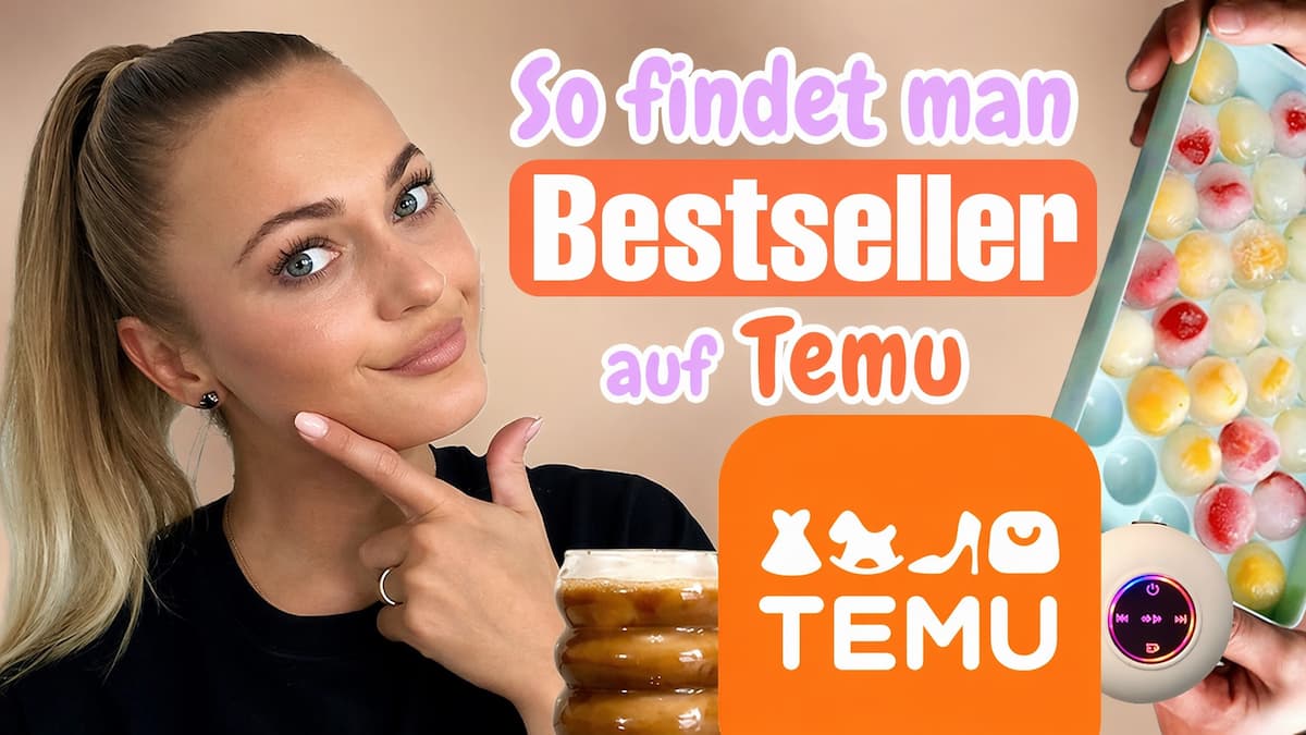 So findet man Bestseller auf Temu