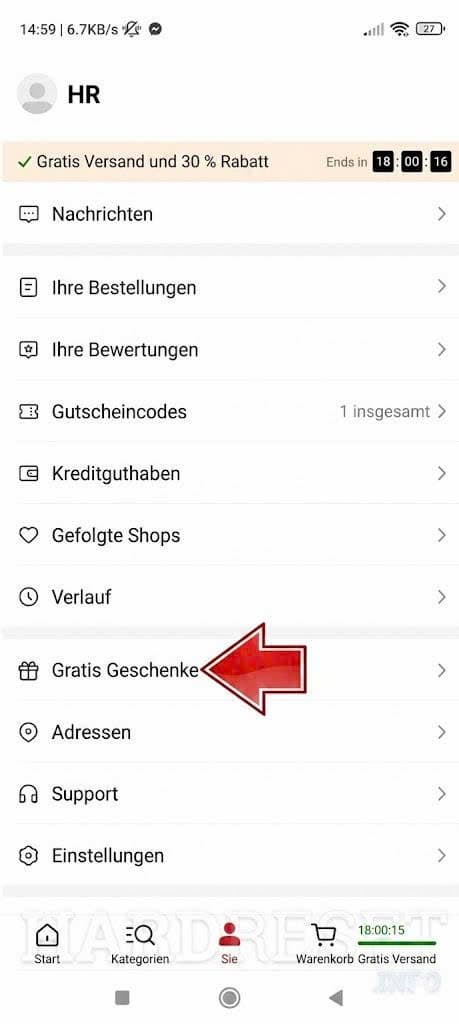 So lädt man Freunde zu Temu ein 3