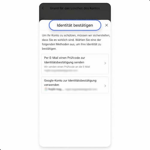 So löscht man ein Temu-Konto 10