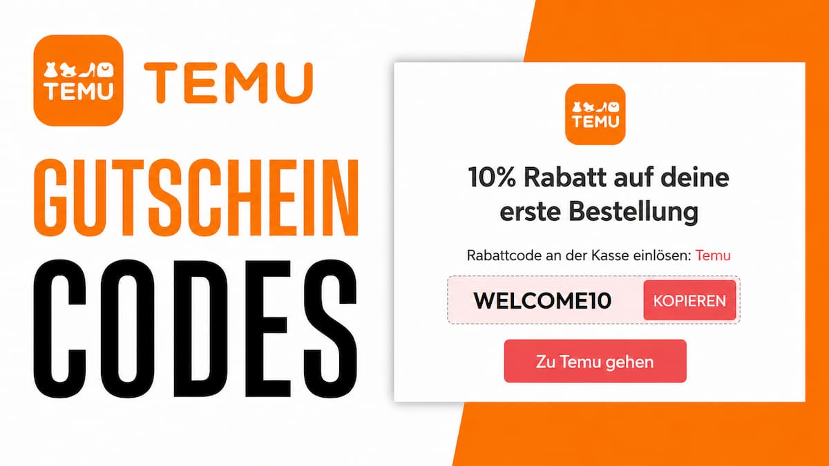 Temu Rabattcode zum Monatsende – So sichern Sie sich die besten Deals