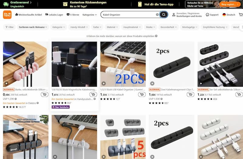 Top Produkte für Studenten auf Temu 4