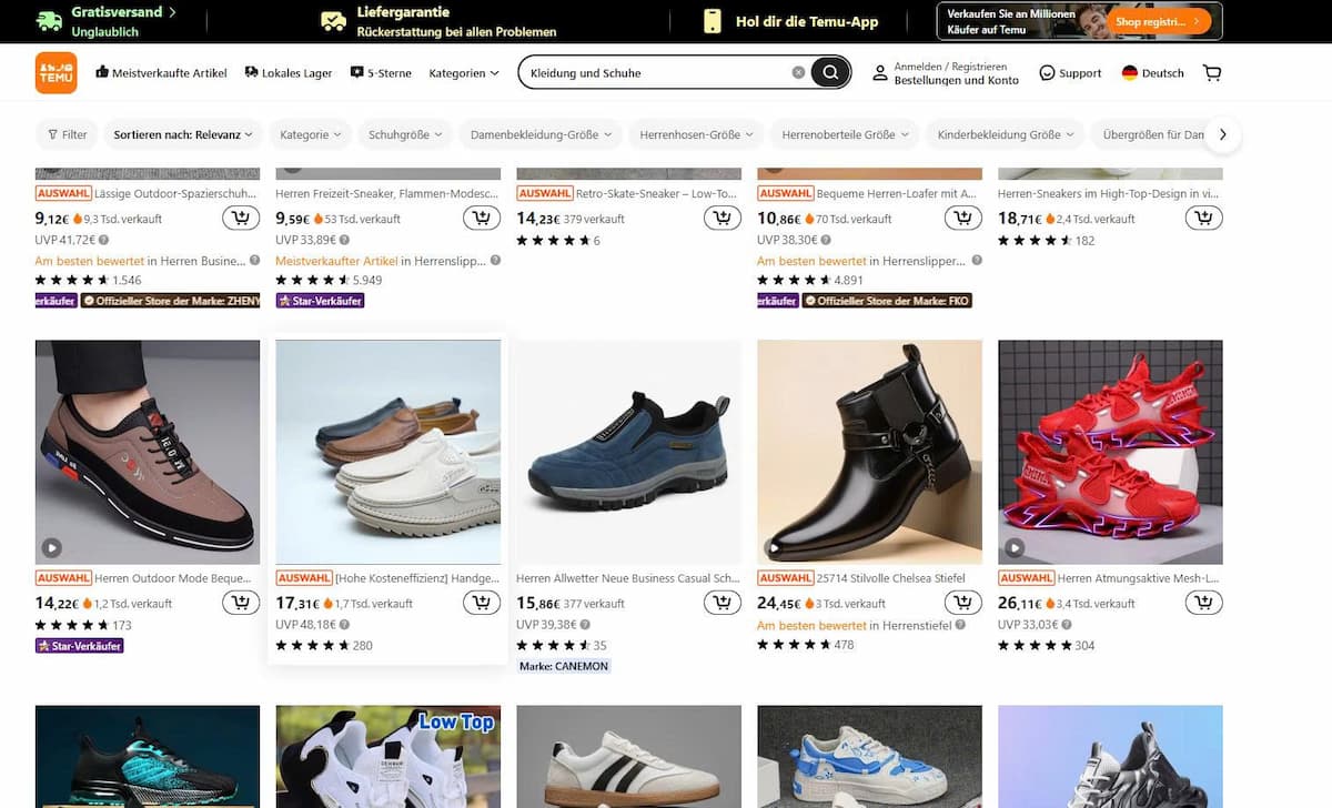 Versteckte Kosten bei Temu 5