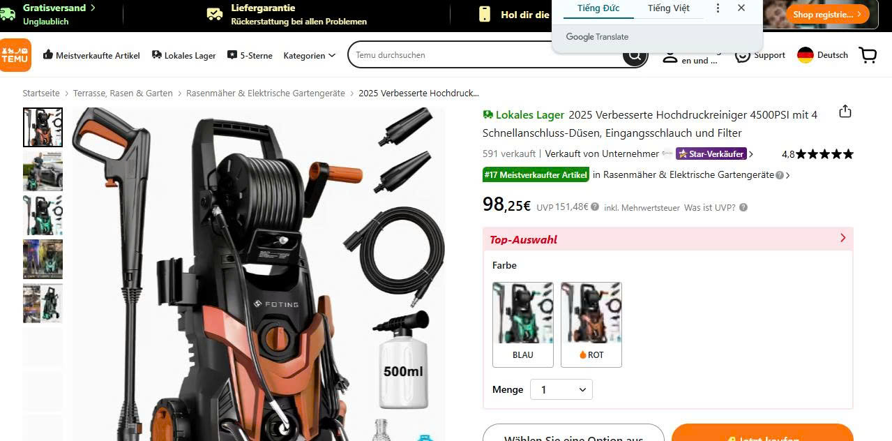 Temu 90% Rabatt Code 3