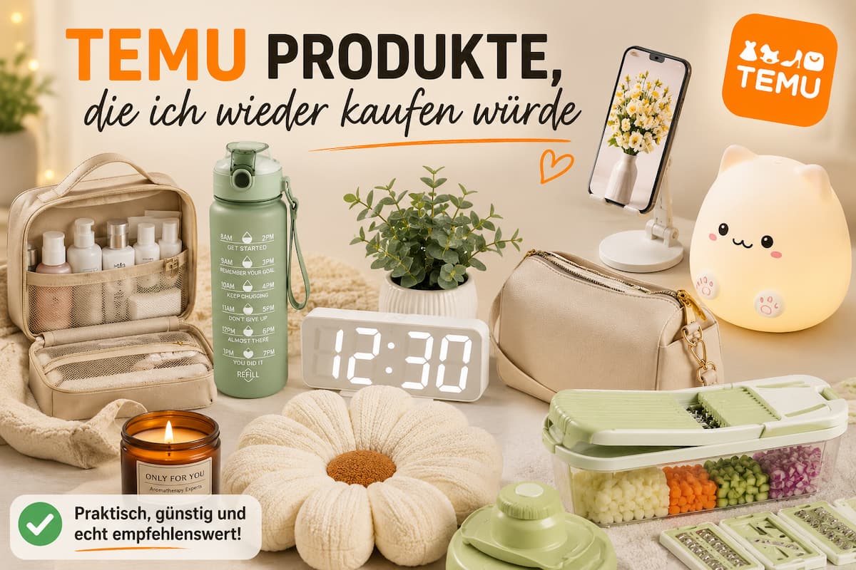 Temu Produkte, die ich wieder kaufen würde – Meine besten Funde nach vielen Bestellungen