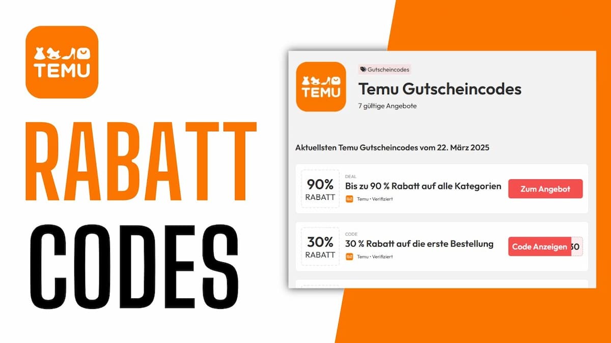 Wie verwendet man einen Temu Rabattcode?