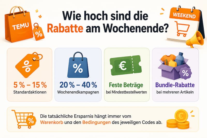 Wochenend-Rabattcode bei Temu 3