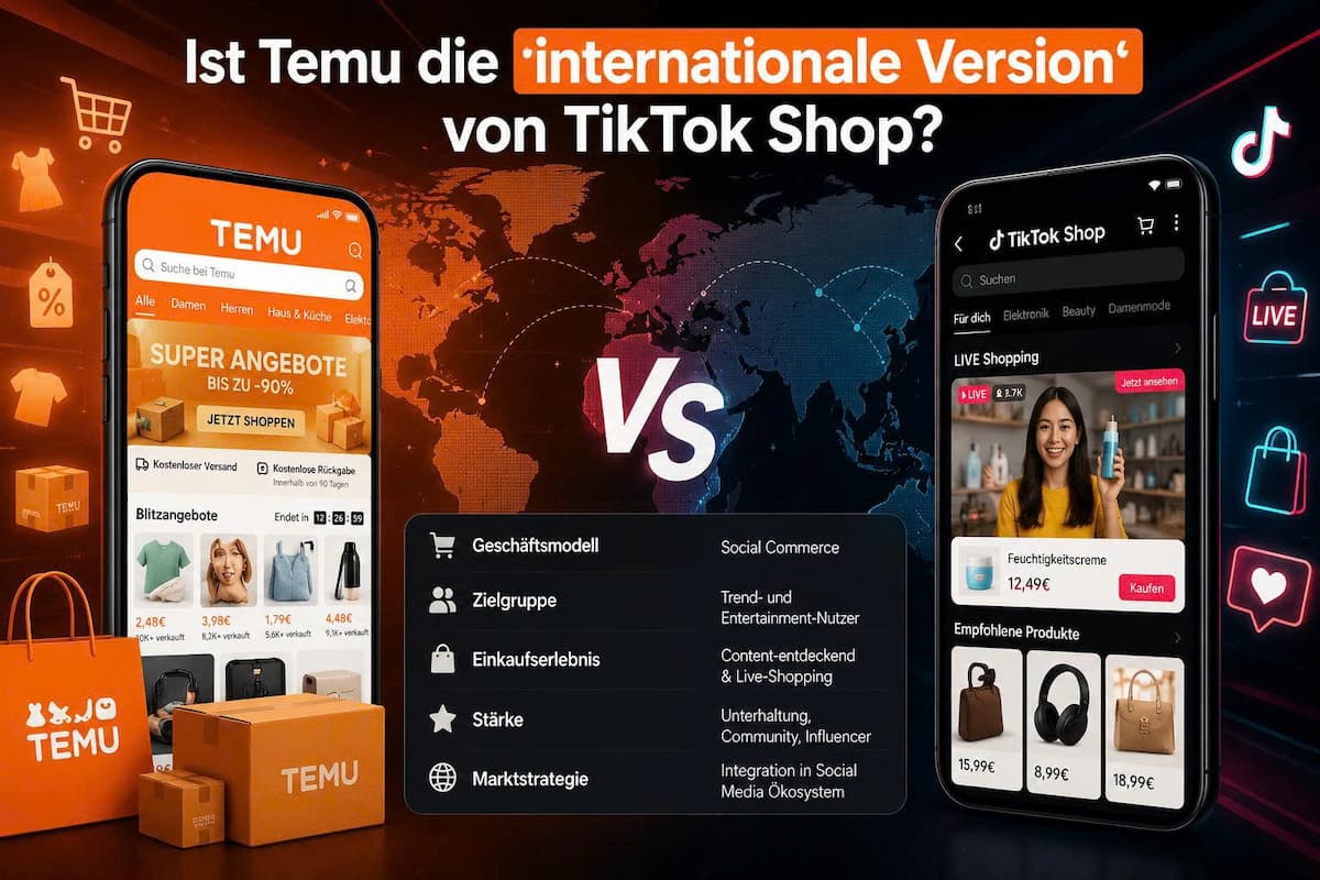 Ist Temu die „internationale Version“ von TikTok Shop