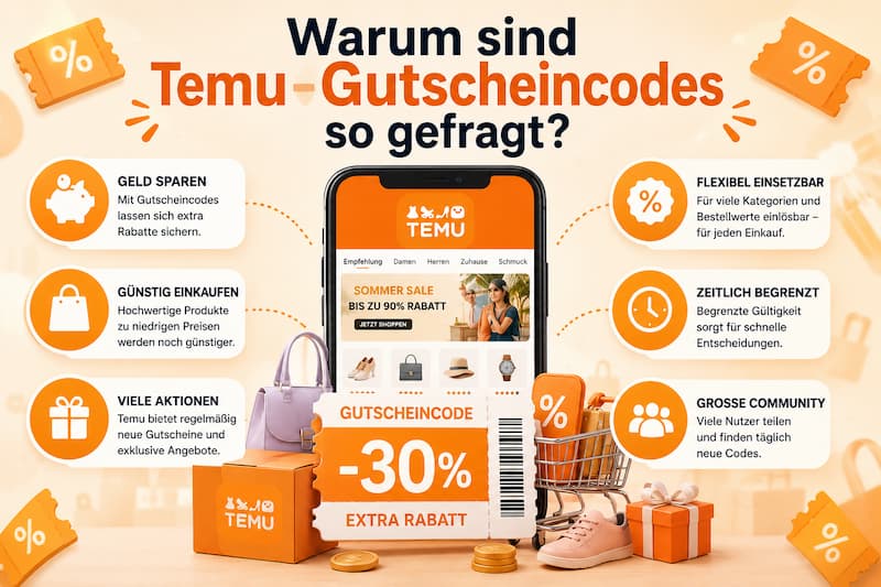Neueste Temu-Gutscheincodes für Juni 1