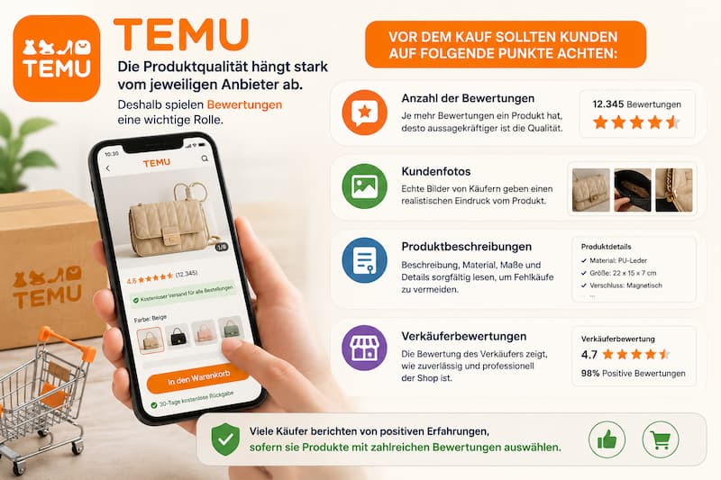 Vergleich der Kundenerfahrung zwischen Temu und Shopee 3