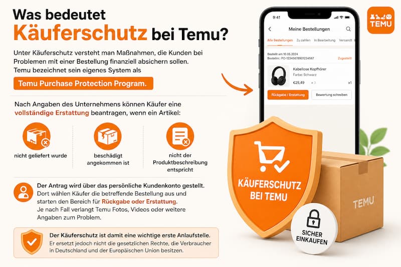 Schützt Temu seine Käufer 1